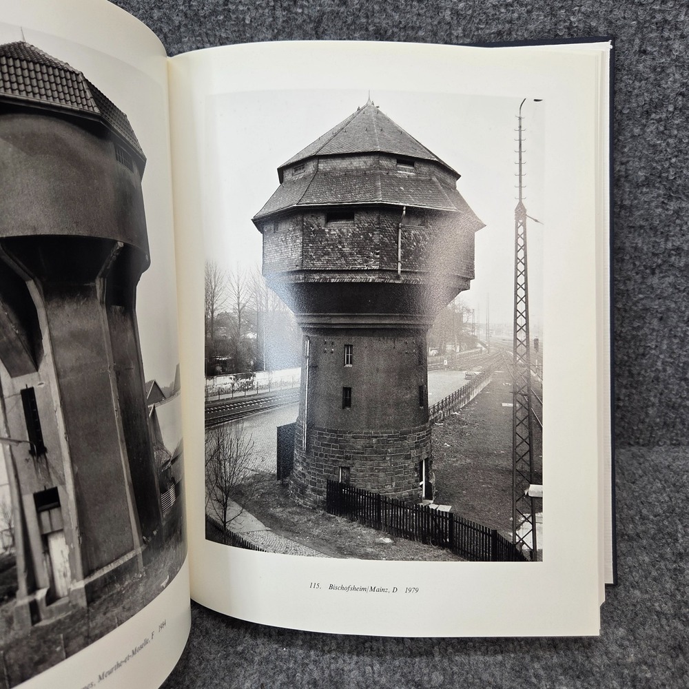 WATER TOWERS by Bernd and Hilla Becher 1989, HARDCOVER 2nd printing No Dust Jack - Picture 9 of 16
